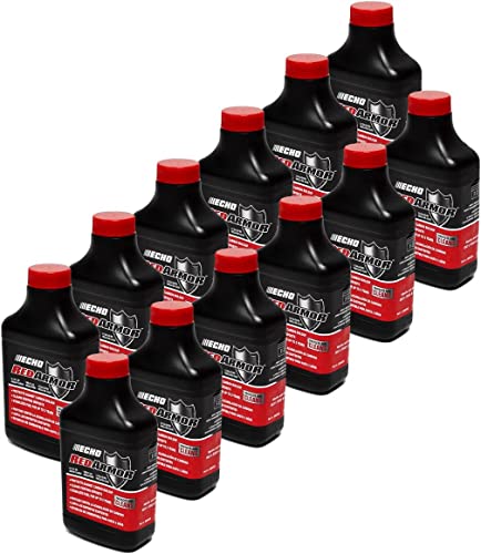 Echo 12 PK 6550025 Red Armor 6.4 oz 2-Cycle Oil Blend Mix for 2-1/2 Gallons 50:1