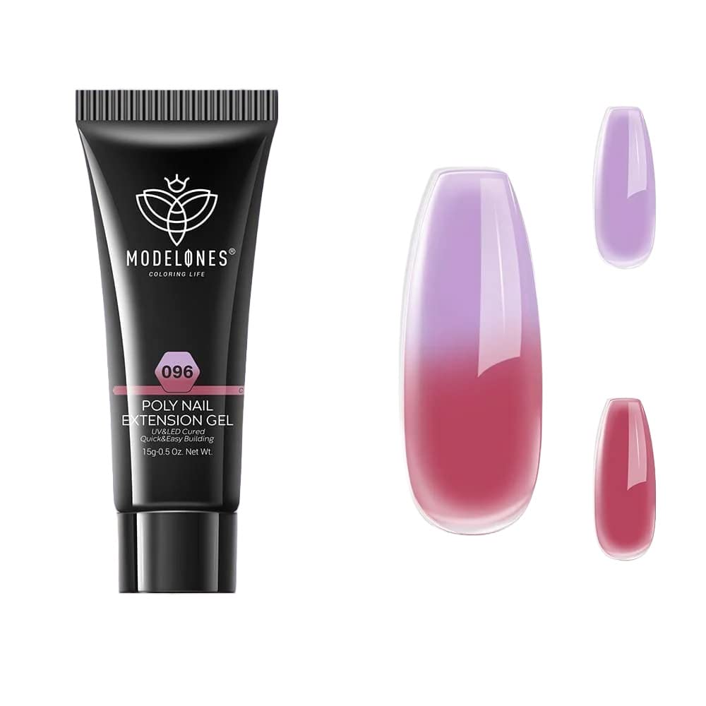 MODELONES 15ml Poly Nail Gel From BELLE GAGA Builder Nail Extension Gel Enhancement Nail Thickening Acrylic Extension nail polish gel (B201130301A)