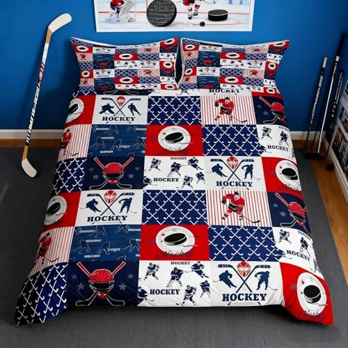 Housse de couette douce et anti-plis en microfibre pour lit double