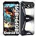 OUKITEL G5 Movil Irrompible Android 14-16GB+64GB (1TB TF) Móvil Rugerizado con Doble Luz de Camping, Batería 6300mAh, 6.0'' HD Pulgadas Smartphone, Cámara 13MP+5MP, Face ID, Dual 4G SIM/GPS, Nergo