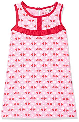 Image of EASYBUY Girl's Cotton A-Line Knee-Length Casual Dress