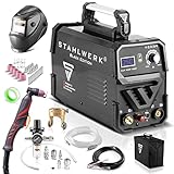 STAHLWERK CUT 50 Pilot IGBT Vollausstattung Plasmaschneider mit Pilotzündung und 50 Ampere, bis 14 mm Schneidleistung, für Lackierte Bleche & Flugrost, 7 Jahre Garantie*