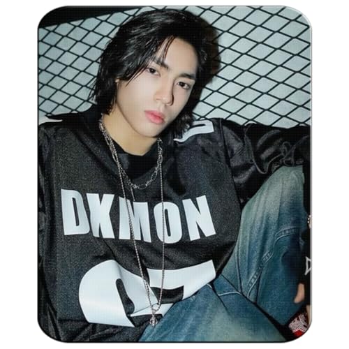 MERCHANDMANIA Alfombrilla PEQUEÑA Grupo KPOP dxmon Rex Burn up Single Mousepad Raton