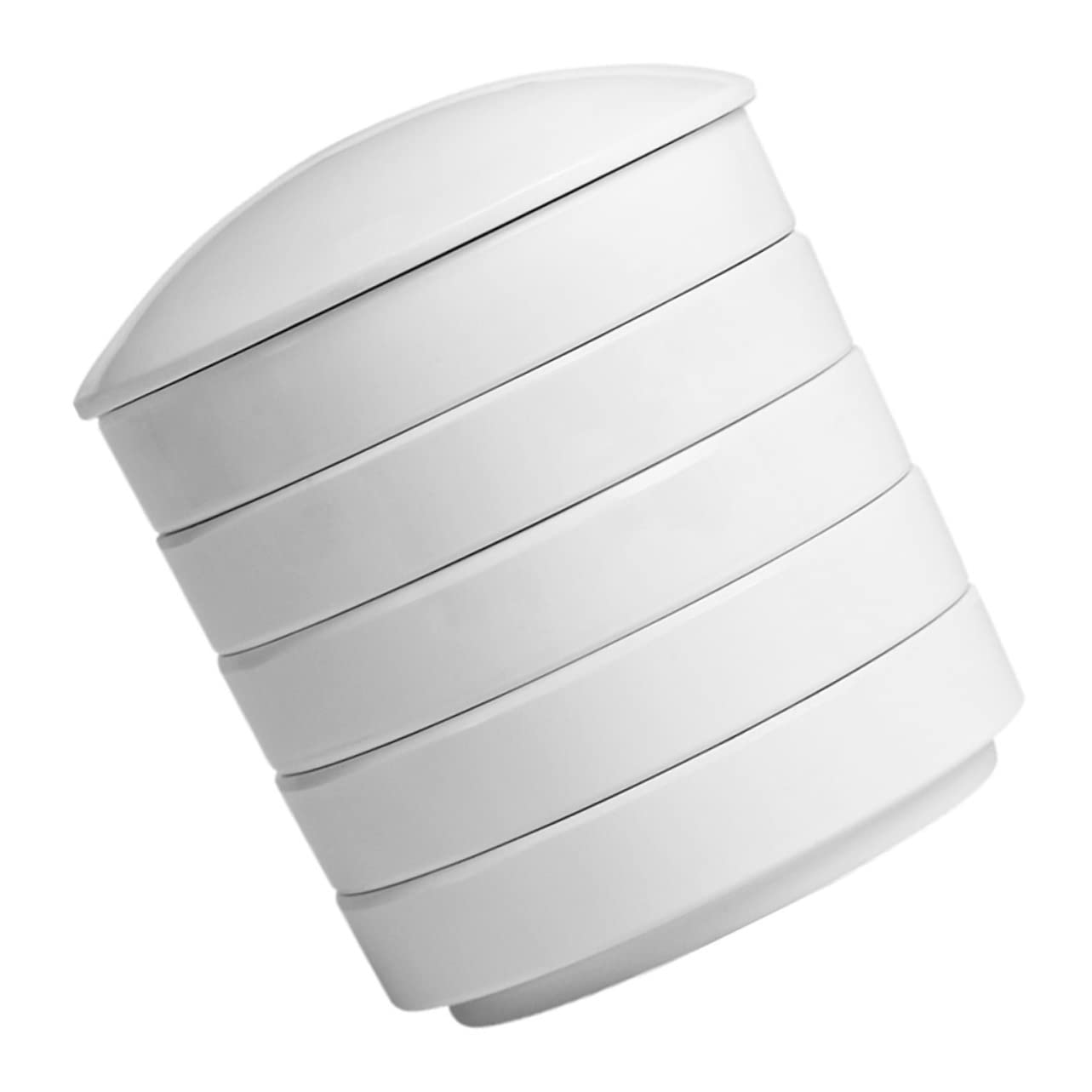 Operitacx Céramique Pigmentaire à Cinq Couches pour Peinture Palette à Mélanger pour Encre Idéale pour Artistes Et Accessoire Pratique Et Décoratif