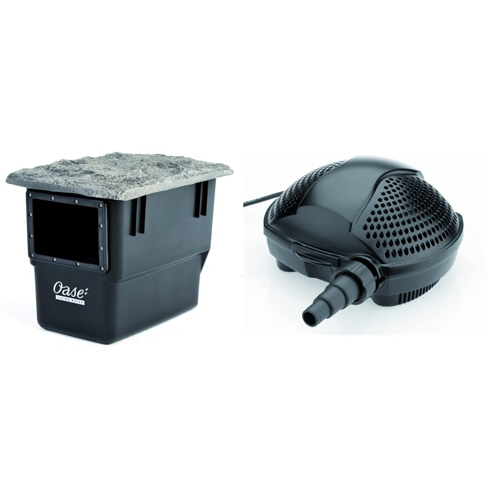 OASE 57137 Einbau-Oberflächenabsauger BioSys Skimmer plus | Oberflächensauger | Teichoberfläche & Pontec 51178 Filter- und Bachlaufpumpe PondoMax Eco 11000 | Filterpumpe | Pumpe | Teichpumpe