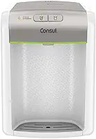 Purificador de água Consul Prata refrigerado, com proteção antibactérias - CPB34AS Bivolt