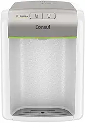 Purificador de água Consul Prata refrigerado, com proteção antibactérias - CPB34AS Bivolt