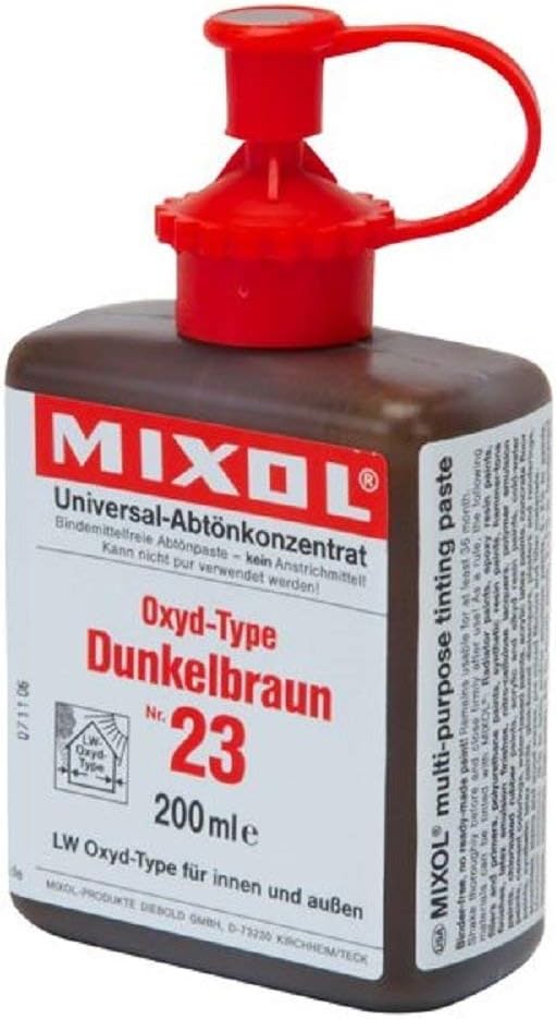 - Universal Tints (#23 Dark Brown - Oxide)