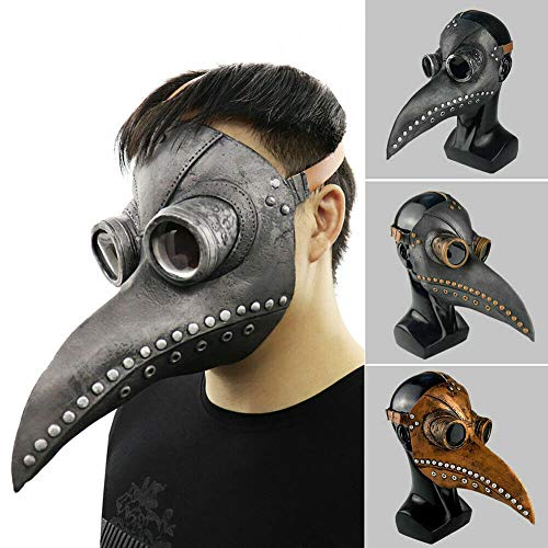 Minasan, maschera per il boccaglio di pest, per cosplay, Halloween, stile retrò, per feste in stile steampunk, Halloween… - immagine 3