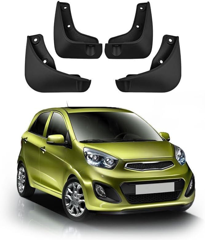 Bavettes anti-eclaboussures Kia Picanto protection boue et sable