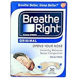 Breathe Right Nasal Strips Original Tan Small/Medium 30 ea (Pack of 3)