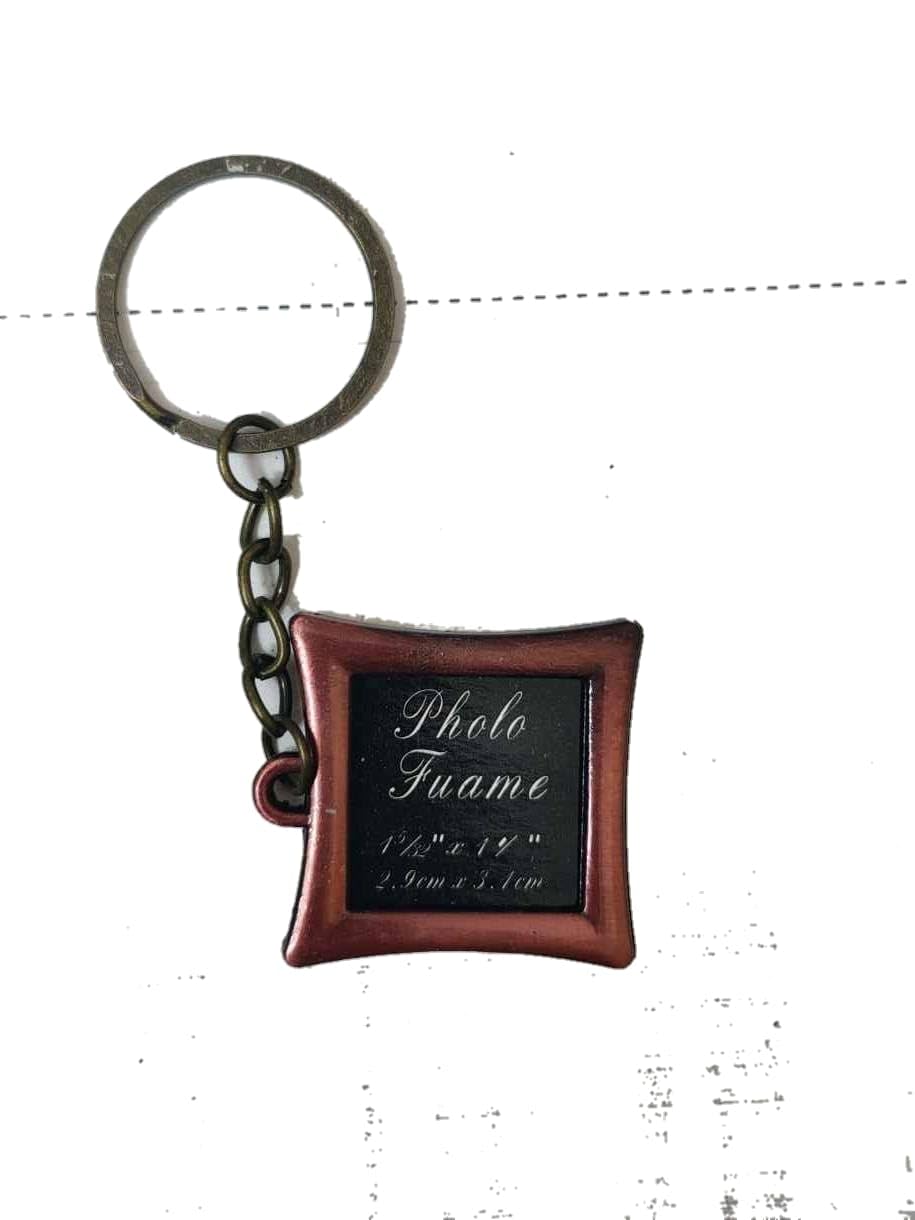 Photo Frame Keychain for Girls Boys, Silicone Kawaii Anime Character Keyring for Bags, Backpacks, Purse Handbag or Car Keys, Funny Keychain Wristlet for Kids