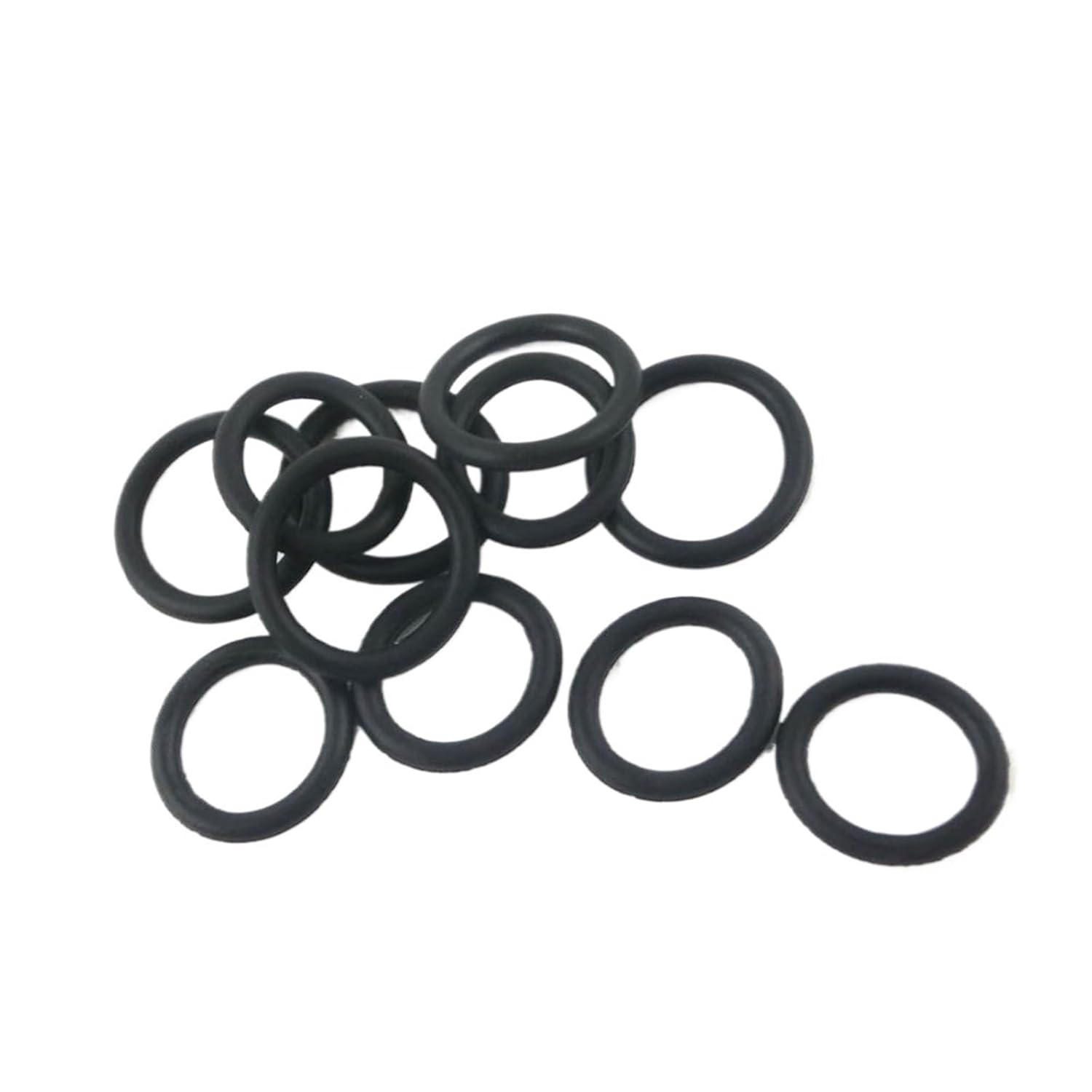 500pcs Black Nitrile Rubber 1.5mm Thickness O Ring Seals 11/12/13/14/15/16/17/18/19/20mm OD NBR O Rings Sealing Gasket Washer(12x9x1.5mm)