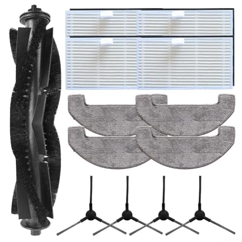 Jotekonoby Kit d'accessoires pour aspirateur BPMIO B15 et B15 Plus - Brosse rouleau principale, brosses latérales, filtre et chiffon pour nettoyage en profondeur (A)