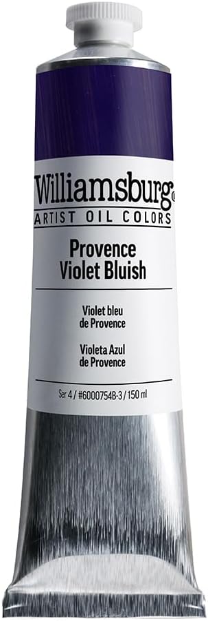 Williamsburg Artist Oil Colors by GOLDEN, Egyptian Violet, 150 ml tube, Professional Oil Paint, Semi-Transparent