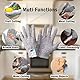 Grebarley Schnittschutzhandschuhe,Arbeitshandschuhe,Küchen Handschuhe,Level 5 Schutz,Lebensmittelecht,EN388 Zertifiziert,Gestrickt Handschuhe für Gartenbau/Baustelle/Küche (S, 1Paar)