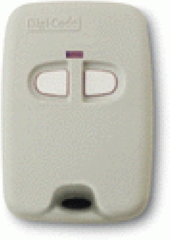 Digi Code 5070 2 Button Garage Door Opener Remote 300 MHz Multi Code Compatible
