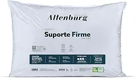 Travesseiro Suporte Microfibra Firme - 50cm x 70cm - Branco