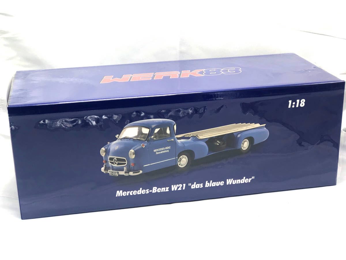 Amazon | WERK83 1/18 メルセデス ベンツ レーシングトランスポーター