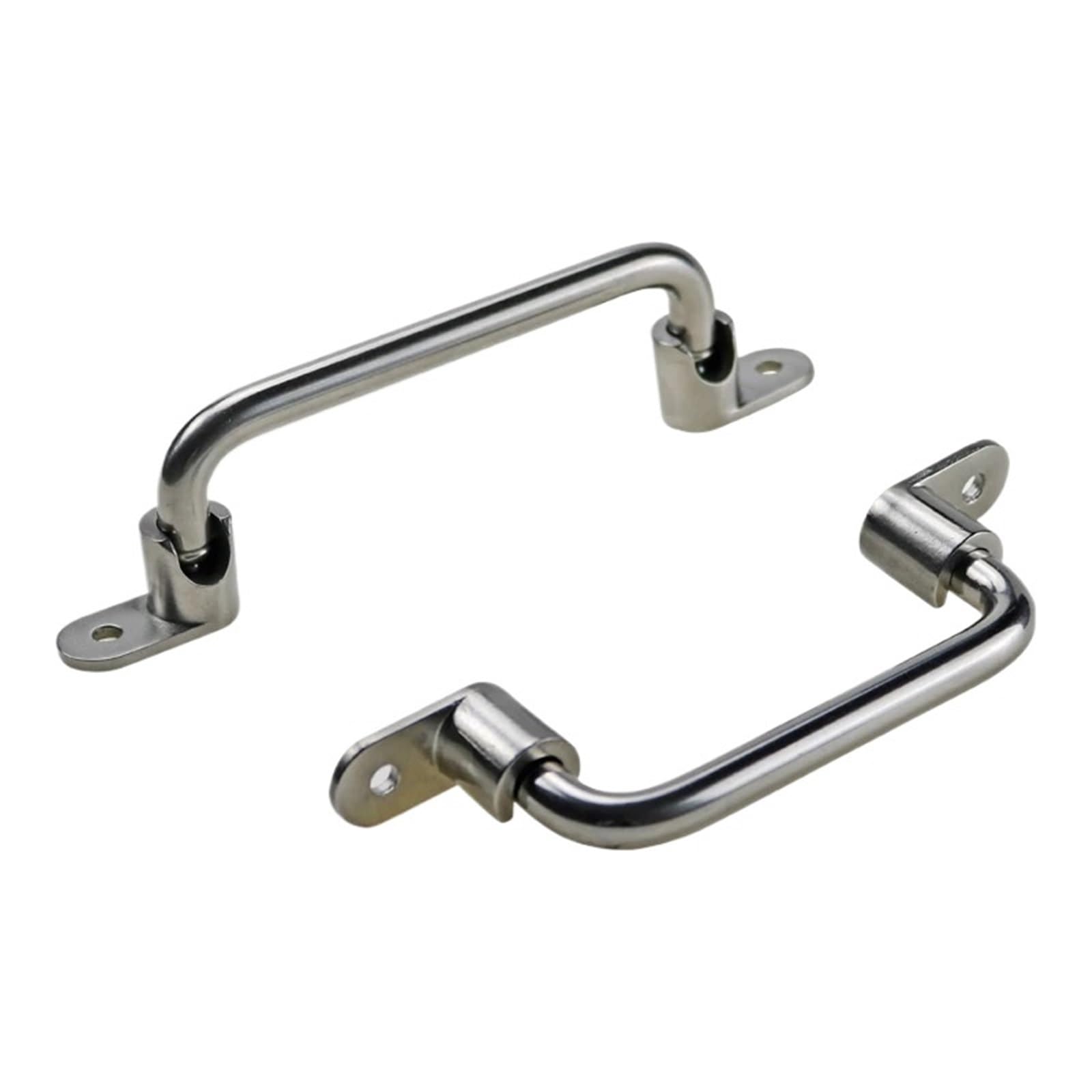 Poignée rotative pliable rabattable installation ouverte pour machine