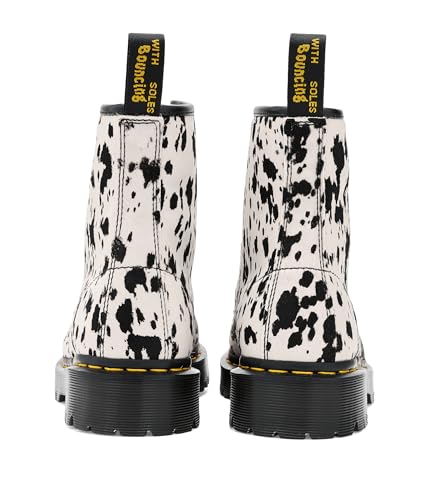Image of Dr. Martens, Unisex, 1460 Bex, Cream /Black, Mens 6, Womens 7, Medium