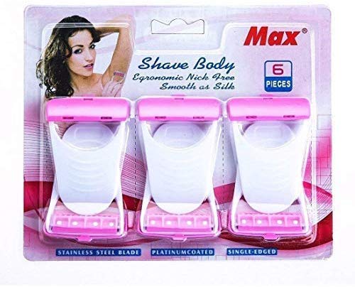 GLAMOUROUI Max Disposable Body & Bikini Shaving Razor For Women