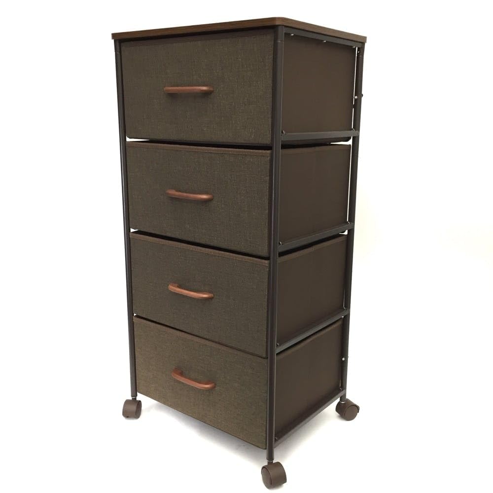 Amazon｜カインズ(CAINZ) 組立簡単ファブリックチェスト45 4段 T10 幅