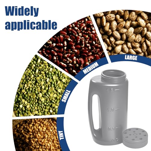 Difusor manual ajustable para semillas y fertilizante miniatura 4