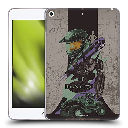 Head Case Designs Officially Licensed Xbox Game Studios Halo Infinite Poster 20th Anniversary Soft Gel Case Compatible with Apple iPad Mini (2019)