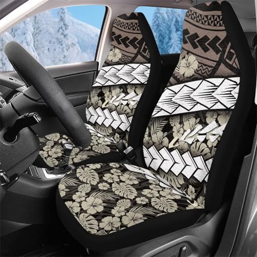 Couverture de siège auto polynésienne pour voyager en voiture avec confort