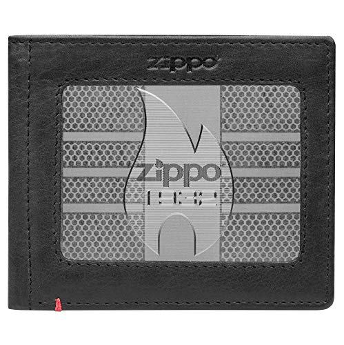Zippo ID Window Leather Wallets