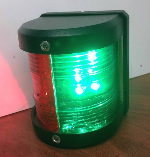 Feu de navigation LED bicolore rouge vert pour bateau Pactrade Marine