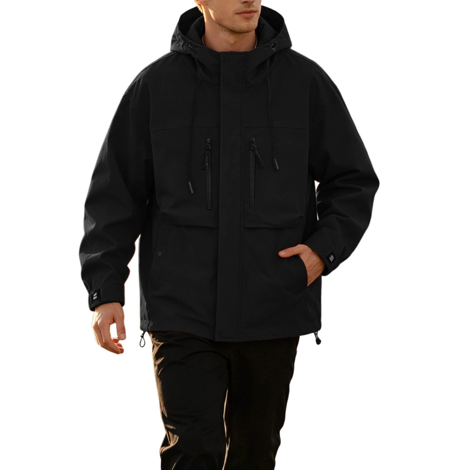 Generisch Chaqueta de snowboard para hombre, impermeable, chaqueta de esquí holgada, chaqueta de snowboard ancha, chaqueta de esquí, transpirable, para hombres, resistente al agua, cortavientos