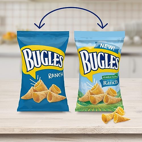 Bugles 10016000363240 Crispy Corn Snacks, Hidden Valley Ranch Flavor thumb #5