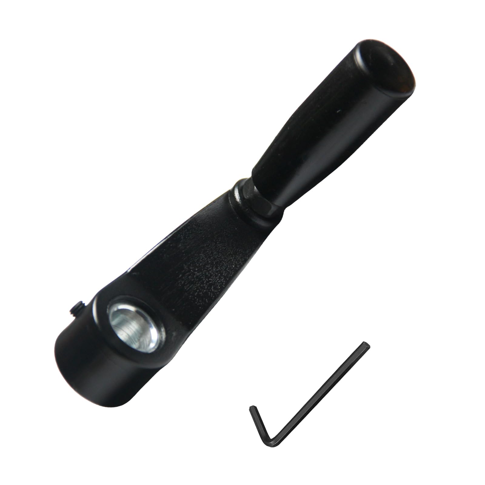 Manivelle De Rechange JTEYINH 514007742 10601009A1 – Acier Forgé, Poignée Ergonomique, Pour Tige 14mm, Débattement 15,2cm