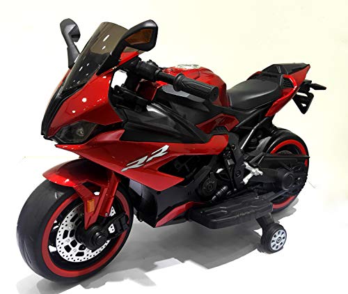 TAMCO 12V Ride on motorcyclewith Hand Racing /Foot Brake/Light Wheel/PU seat Kids Ride on Toys