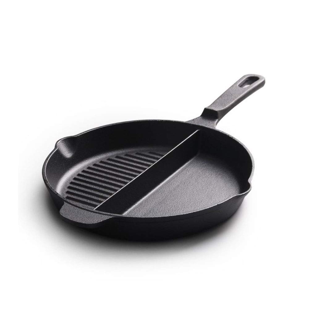 Poêle à Frire en Fonte Poêle à Steak Poêle à Frire en Fonte Non revêtue