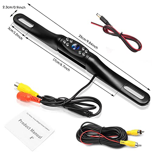 Kairiyard Backup Camera For Car, Hd License Plate Rear View Reverse Camera 170° Wide View Night Vision Back Up Camera Systems Ip69 Waterproof For Cars Trucks Pickup Suvs Rvs Trailer #TOP7