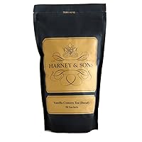 Vista 1 de Harney & Sons Vainilla Comoro descafeinado, bolsa de 50 bolsitas, té negro con vainilla