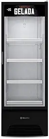 Cervejeira Metalfrio Expositor Vertical 497 Litros Adesivada 220V VN50AH OPTIMA