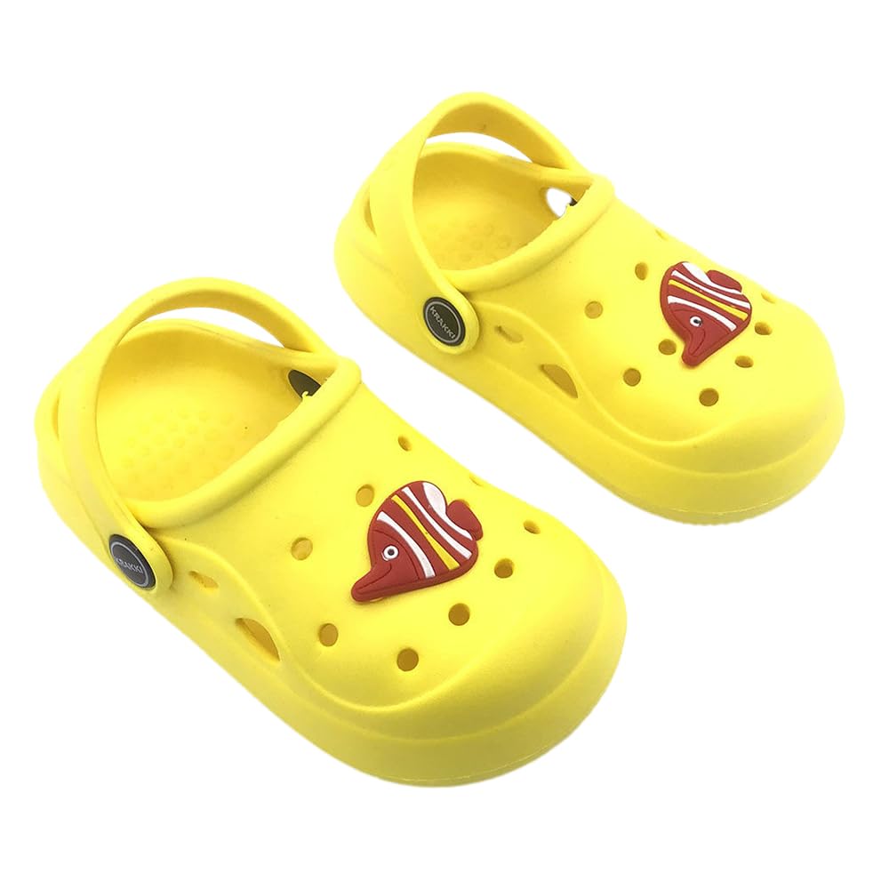 Hopscotch Unisex EVA Clogs in Yellow Color, UK : 7 (KRD-4507150) (B0CX8PGR9B) Amazon Price History, Amazon Price Tracker