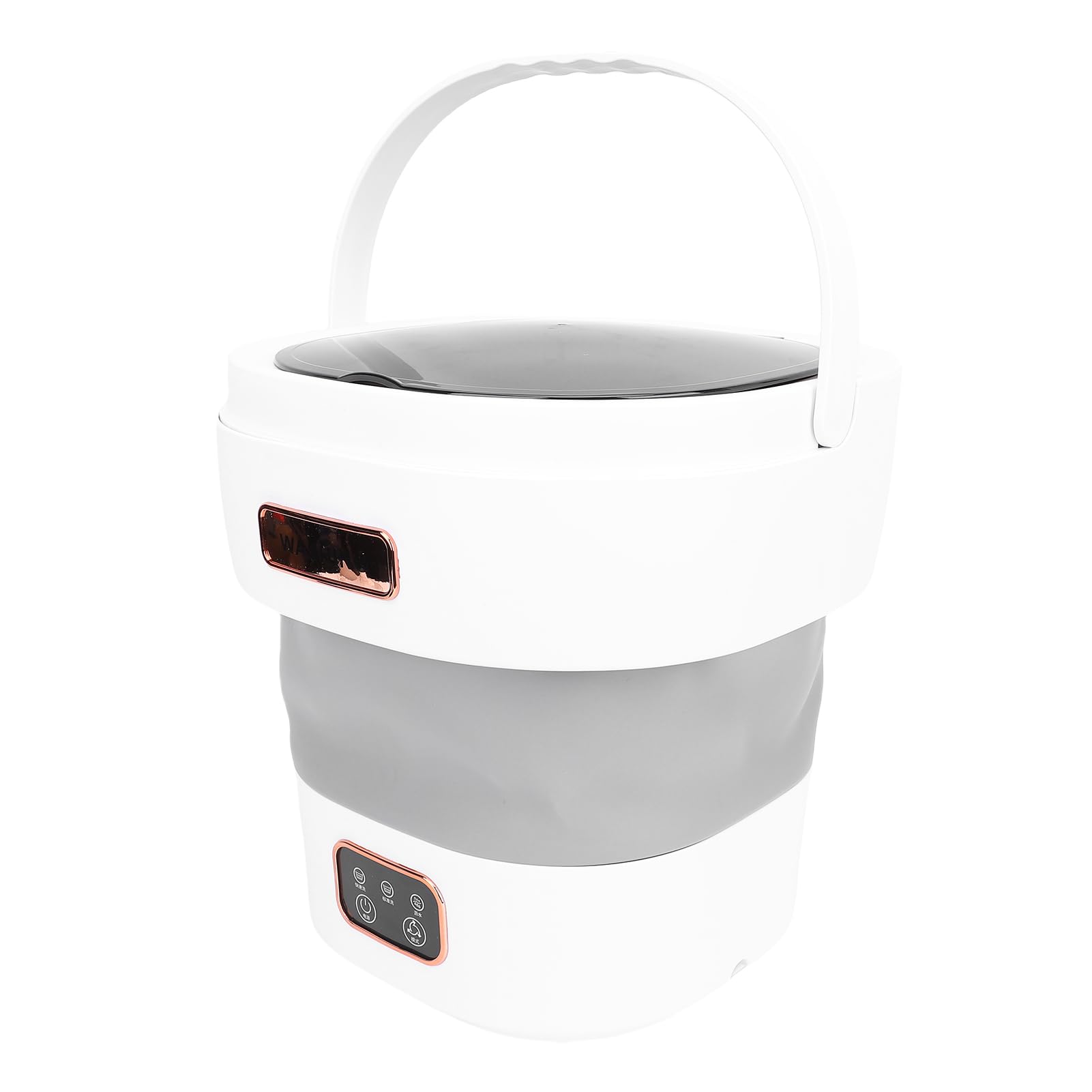 Lavadora Portátil, 12 Litros de Drenaje Automático Seco de 12l Lavadora Pequeña para Dormitorios de Apartamentos Hoteles (Enchufe de la UE)