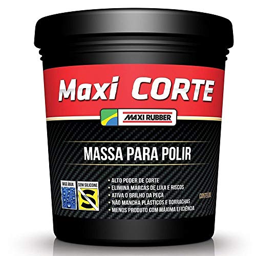 Massa de polir 2 Maxi Corte 500G Maxi Rubber