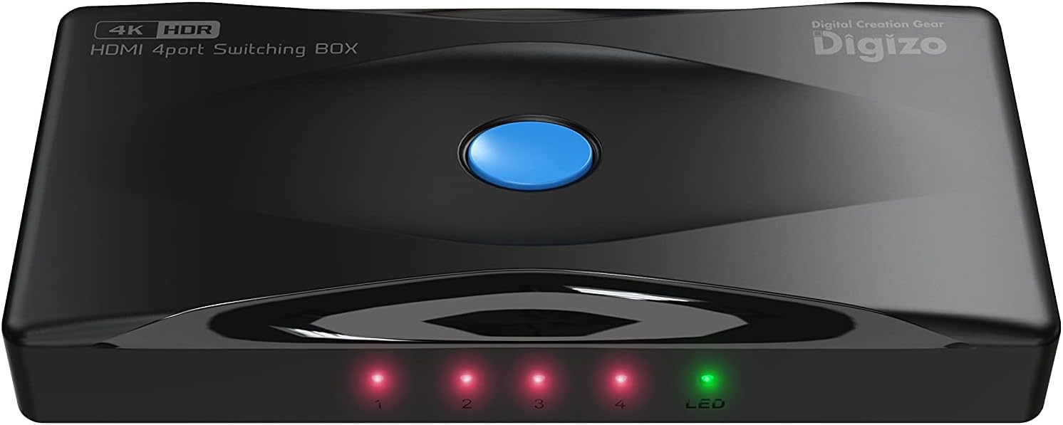 Princeton PHM-SW401S 4K60p 4-Port HDMI Converter with HDR