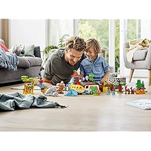 Amazon.co.jp - レゴ® デュプロ 世界のどうぶつ 世界一周探検 10907