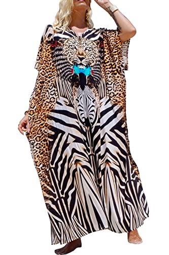 Pareos maxi kaftan LikeJump para cubrir el bikini de forma cómoda y fresca