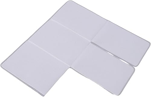 Cabilock Foldable Ironing Board with Heat Resistant Iron Rest Pad Portable Compact Space-Saving Travel Iron Mat for Home and Vacation Use Design