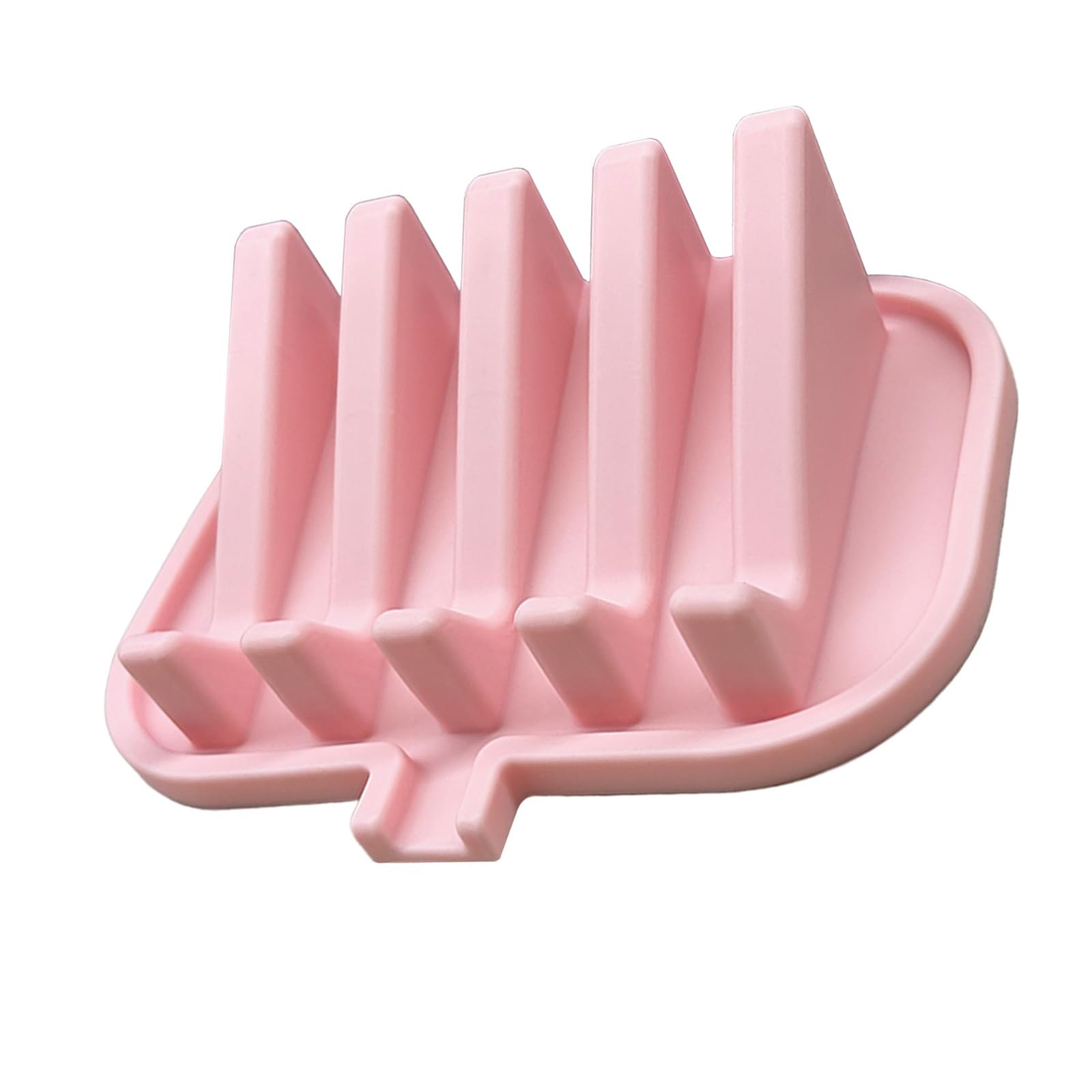 Kfwfuaee Silicone Soap Tray Soap Storage Tray for Shower Sink Countertop Easy to Clean Drainage Soaps Stand