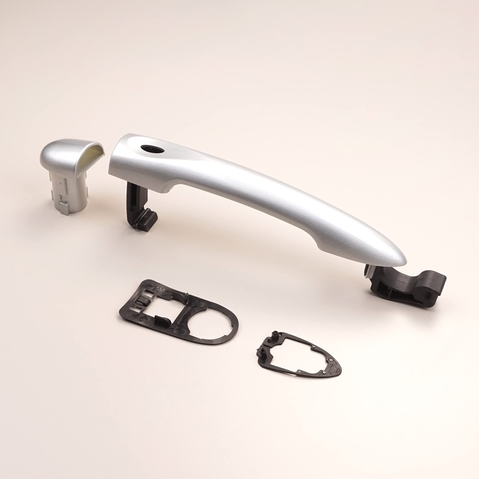 Bross Auto Parts Exterior Door Handle with Sensor Hole Chrome Color 806B08422R Compatible with Renault Fluence Megane 3 Clio 4 Scenic 3 Captur 1