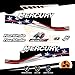 Generico Four Stroke USA B Kit d'autocollants pour moteur Marin Fuoribord Mercury 40 CV